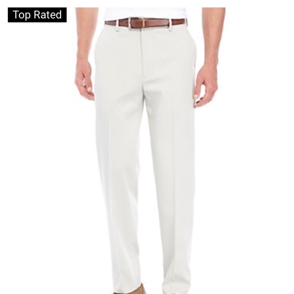 Saddlebred Comfort Flex Pants Light Khaki 36x32